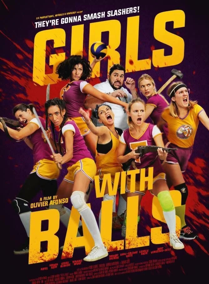 Affiche de Girls with balls, film hors compétition du FAH2019 - La Séance de Minuit