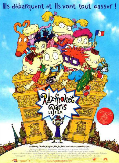 Affiche de Les Razmoket à Paris, film hors compétition au FAH2001